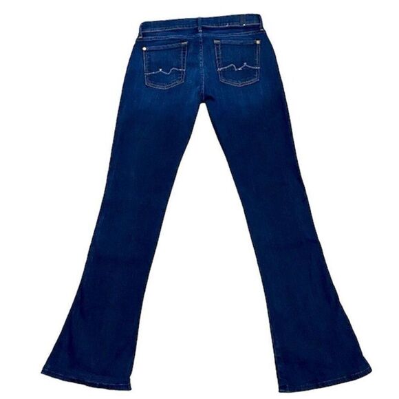 7 For All Mankind Kaylie Stretch Bootcut Flare Jeans 29x32 EUC - Picture 2 of 10